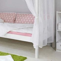 Himmelbett Alfons Aus Kiefer Massivholz 3 Himmelbett Alfons Aus Kiefer Massivholz -Massivholzbetten Shop himmelbett aus kiefer massivholz fuer junge damen alfons 04