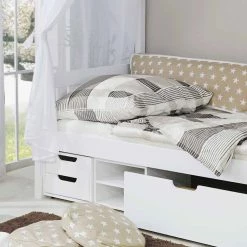 Himmelbett Miami Mit Sternbaldachin -Massivholzbetten Shop himmelbett mit sternbaldachin in kiefer massivholz miami 03