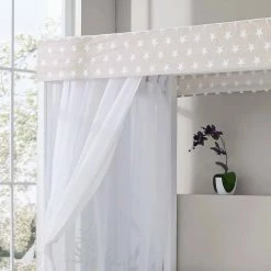 Himmelbett Masina Mit Zusätzlichem Bett 3 Himmelbett Masina Mit Zusätzlichem Bett -Massivholzbetten Shop himmelbett mit zusaetzlichem bett fuer gaeste masina 04