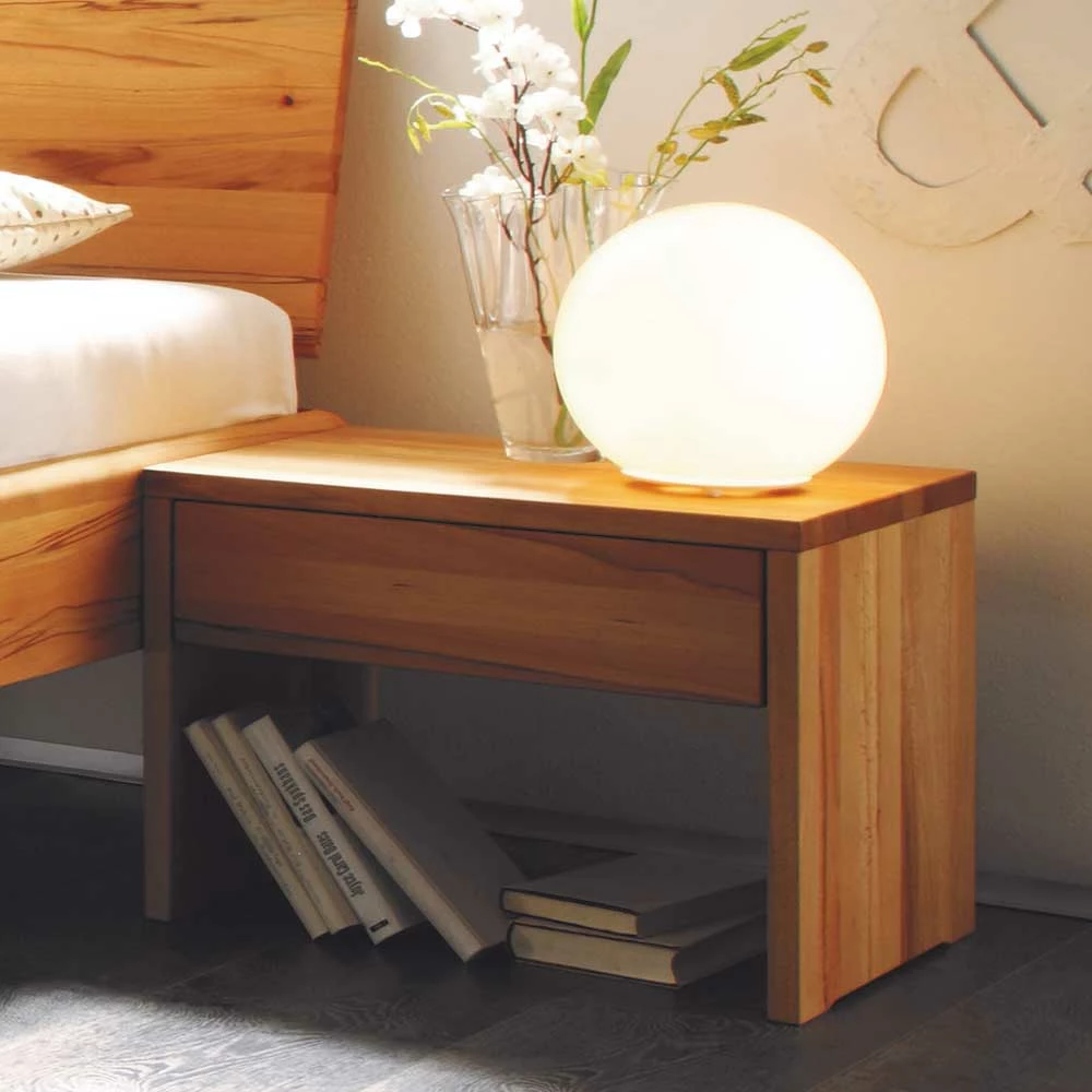 Holz Doppelbett Mit Nachttischen - Rudacia I (dreiteilig) - Image 5