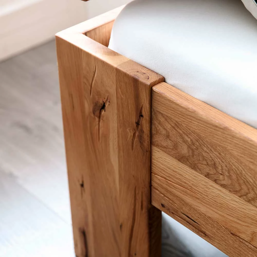 Holz Ehebett mit Sprossenkopfteil - Mascadona Holz Ehebett Mit Sprossenkopfteil - Mascadona -Massivholzbetten Shop holz ehebett mit sprossenkopfteil aus wildeiche massivholz mascadona 04