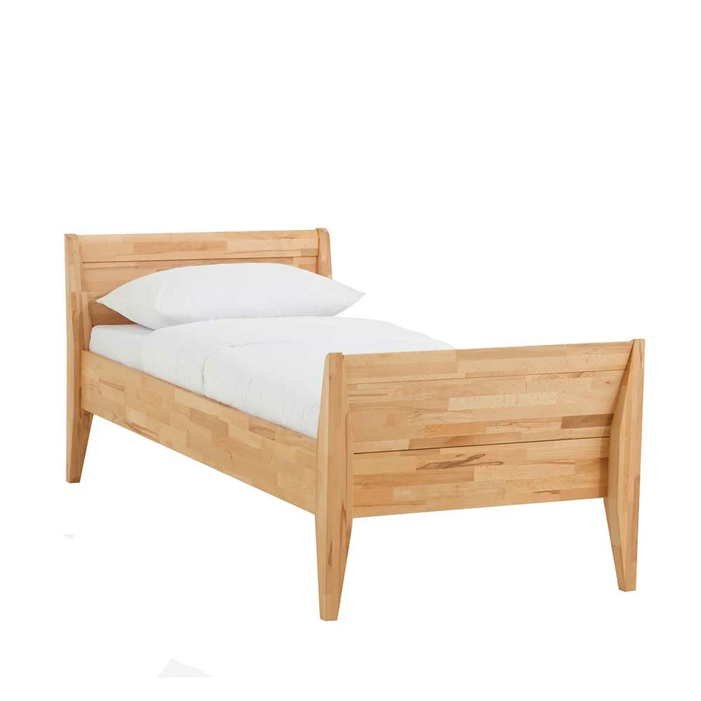 Holz Einzelbett Tagma In Komforthöhe - Image 2