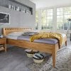 Holz Komfortbett Aus Wildeiche - Genevo