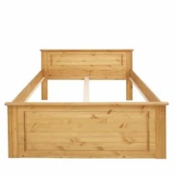 Holz Landhaus Doppelbett In Natur - Imressa 2 Holz Landhaus Doppelbett In Natur - Imressa -Massivholzbetten Shop holz landhaus doppelbett in natur geoelt optional mit schubkaesten imressa 02
