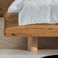 Holz Nachtkommoden & Bett Set - Fogros (dreiteilig) 5 Holz Nachtkommoden & Bett Set - Fogros (dreiteilig) -Massivholzbetten Shop holz nachtkommoden bett set aus wildeiche mit leder kopfteil fogros 06