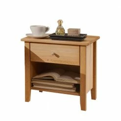 Holz Seniorenbett Mit Nachttisch - Rudacia (zweiteilig) -Massivholzbetten Shop holz seniorenbett mit nachttisch in 90x200 100x200 rudacia 04