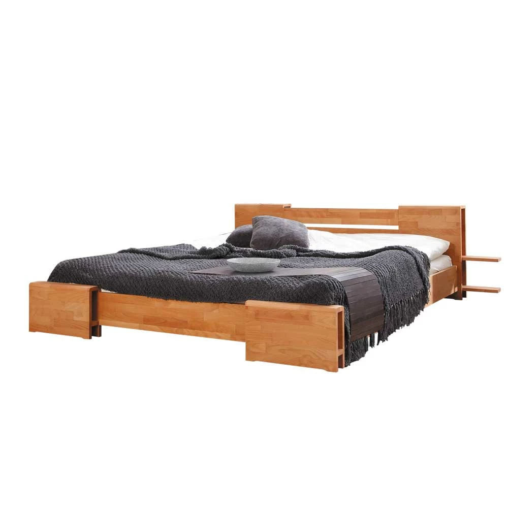 Holzbett Caballo Aus Buche Massivholz 1 Holzbett Caballo Aus Buche Massivholz