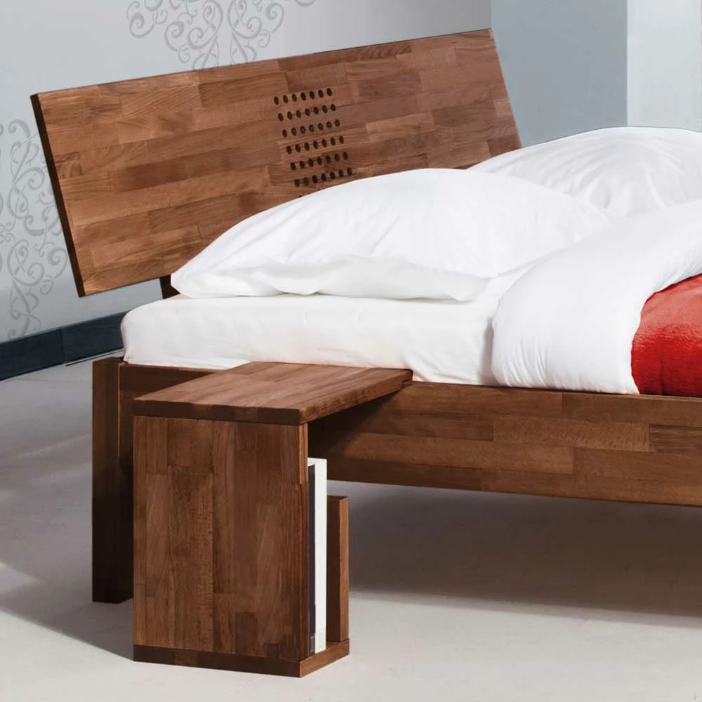 Holzbett Merandes aus Buche Massivholz Holzbett Merandes Aus Buche Massivholz -Massivholzbetten Shop holzbett buche massivholz nussbaumfarben merandes html 02