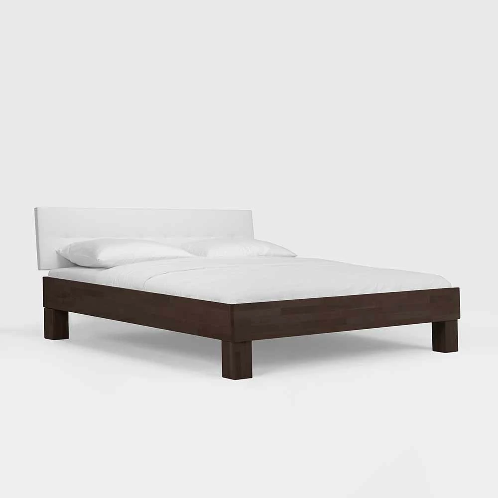 Holzbett Valdis In Buche Wenge Massiv - Image 2