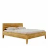 Holzbett In Klassischem Design Aus Wildeiche - Jenver