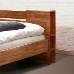 Holzbett Bregina Aus Kernbuche Massiv 3 Holzbett Bregina Aus Kernbuche Massiv -Massivholzbetten Shop holzbett kernbuche massiv modern bregina html 03