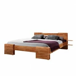 Holzbett Bregina Aus Kernbuche Massiv