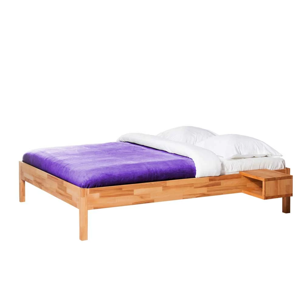 Holzbett Middle aus Kernbuche Massivholz Holzbett Middle Aus Kernbuche Massivholz -Massivholzbetten Shop holzbett kernbuche massivholz ohne kopfteil middle html f