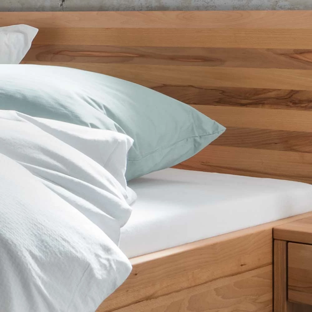 Holzbett mit Kopfteil aus Kernbuche - Izmaldon Holzbett Mit Kopfteil Aus Kernbuche - Izmaldon -Massivholzbetten Shop holzbett mit kopfteil aus kernbuche geoeltes massivholz izmaldon 03