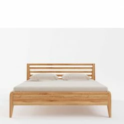 Holzbett Mit Sprossenkopfteil - Haikira -Massivholzbetten Shop holzbett mit sprossenkopfteil aus kernbuche massivholz haikira 02