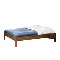 Holzbett Ominikana In Nussbaumfarben