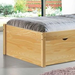 Holzbett Francena Mit Schubladen (zweiteilig) 2 Holzbett Francena Mit Schubladen (zweiteilig) -Massivholzbetten Shop holzbett schubladen kiefer massiv francena 02