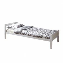 Holzbett Soltrian In Weiß