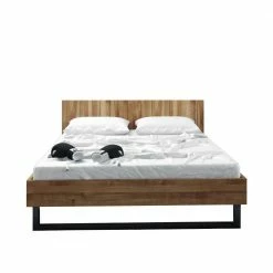 Holzbett Manzey Aus Wildeiche Massivholz