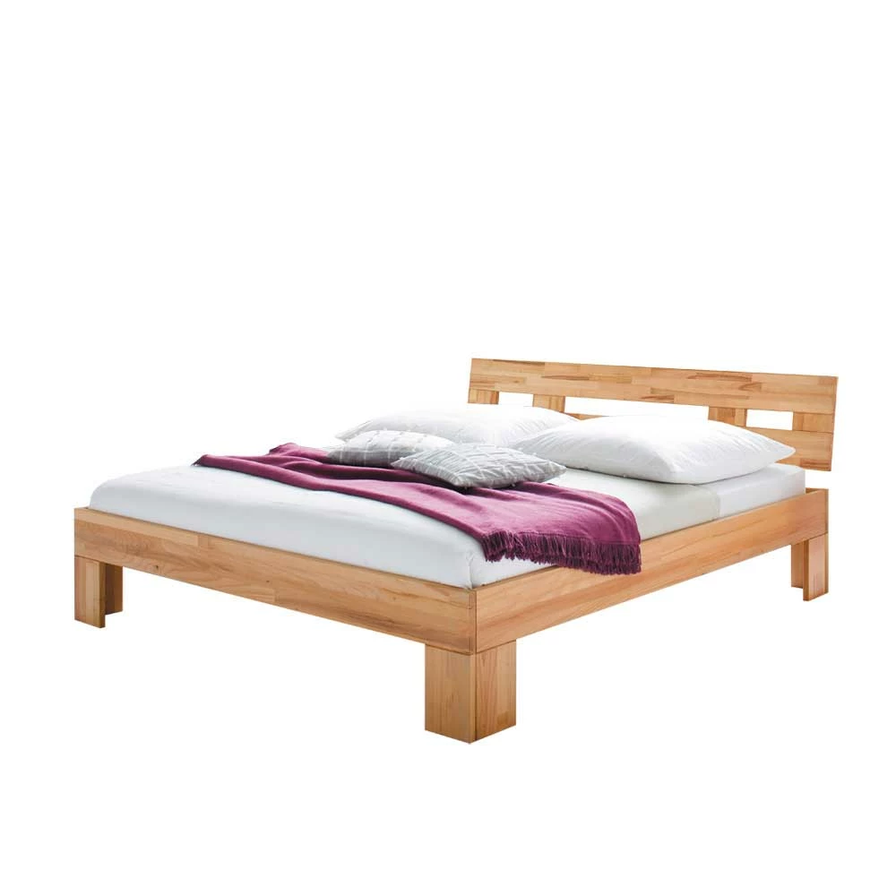 Jugendbett Agacina Aus Kernbuche Massivholz