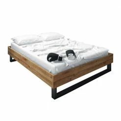 Jugendbett Manzey Aus Wildeiche Massivholz