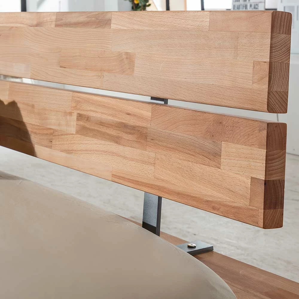 Kernbuche Bett Ashley Massiv - Image 3