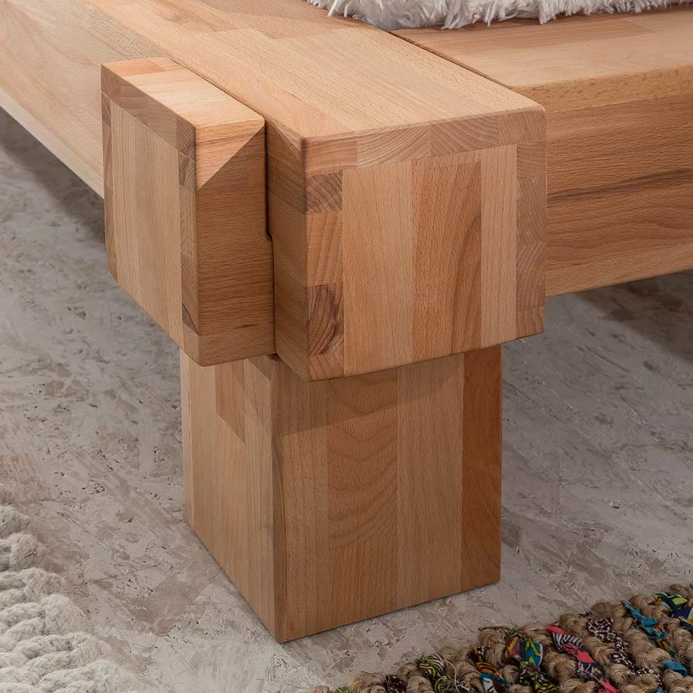 Kernbuche Bett Ashley Massiv - Image 4