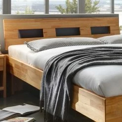 Kernbuche Ehebett Mit Nachttischen - Rudacia (dreiteilig) -Massivholzbetten Shop kernbuche ehebett mit nachttischen in vier groessen rudacia 02