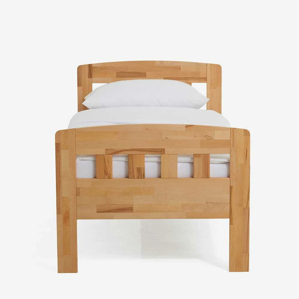 Kernbuche-Einzelbett Norja Auch In Übergrößen (zweiteilig) - Image 4