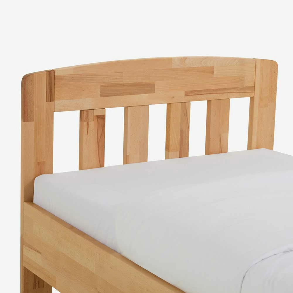 Kernbuche-Einzelbett Norja Auch In Übergrößen (zweiteilig) - Image 5