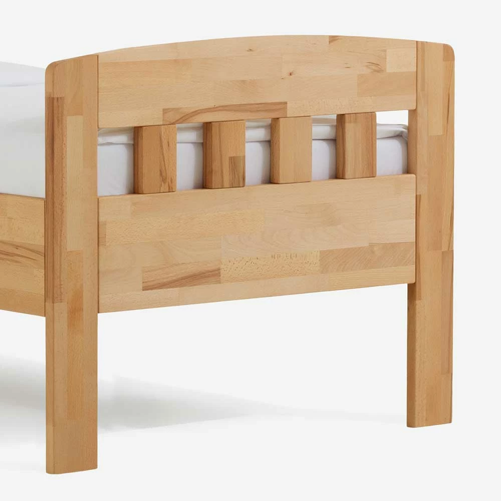 Kernbuche-Einzelbett Norja Auch In Übergrößen (zweiteilig) - Image 6