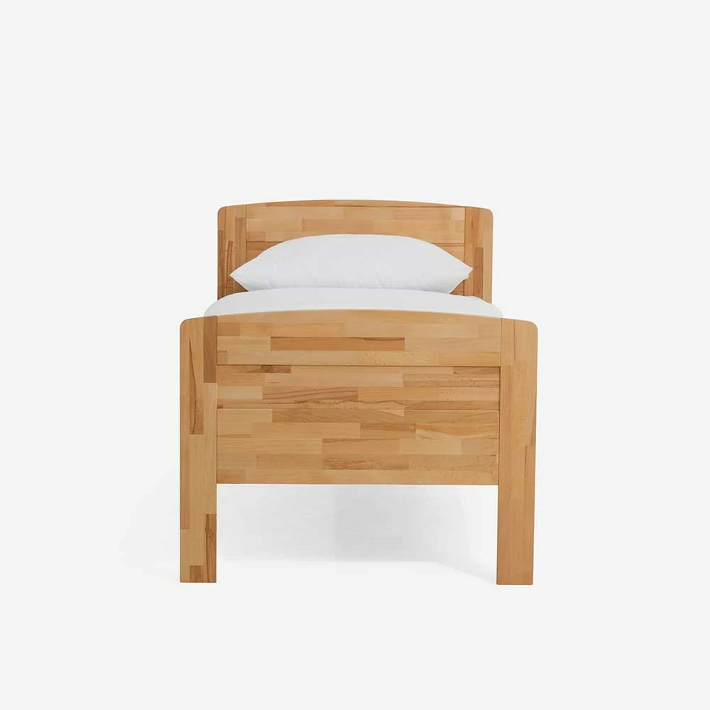 Kernbuche Einzelbett Islando mit Kopfteil und Fußteil Kernbuche Einzelbett Islando Mit Kopfteil Und Fußteil -Massivholzbetten Shop kernbuche einzelbett kopfteil und fussteil komforthoehe islando 02