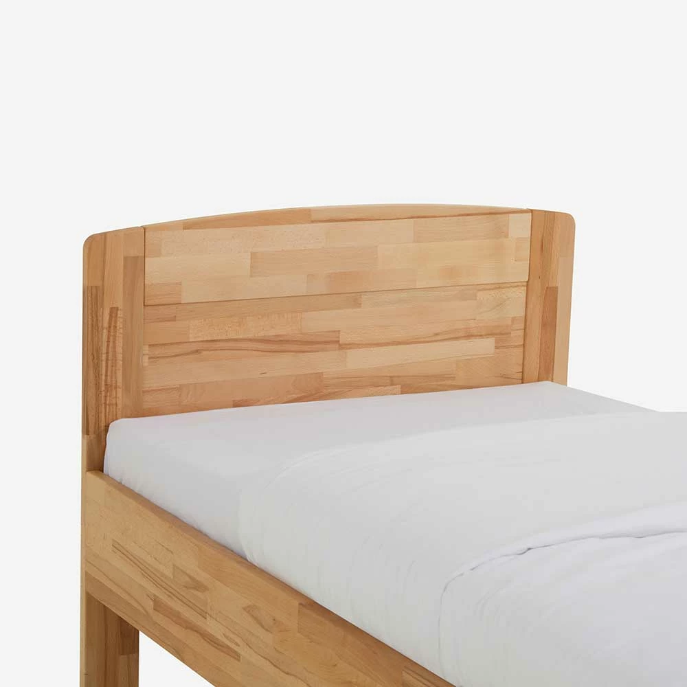Kernbuche Einzelbett Islando mit Kopfteil und Fußteil Kernbuche Einzelbett Islando Mit Kopfteil Und Fußteil -Massivholzbetten Shop kernbuche einzelbett kopfteil und fussteil komforthoehe islando 03