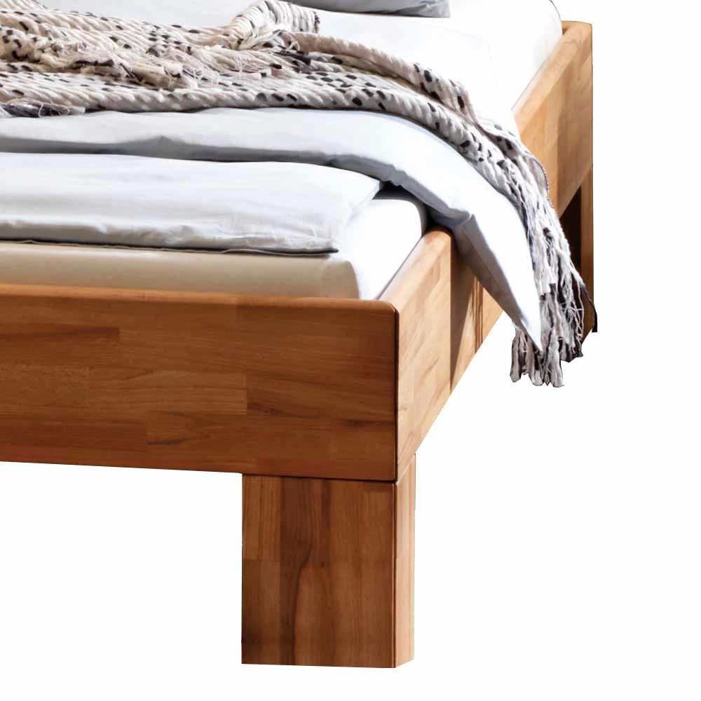 Kernbuche Holzbett Pierre Mit Kopfteil - Image 3