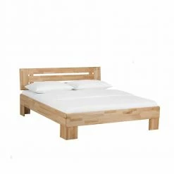 Kernbuche Massivholzbett Diazaja In Doppelbetten-Größen