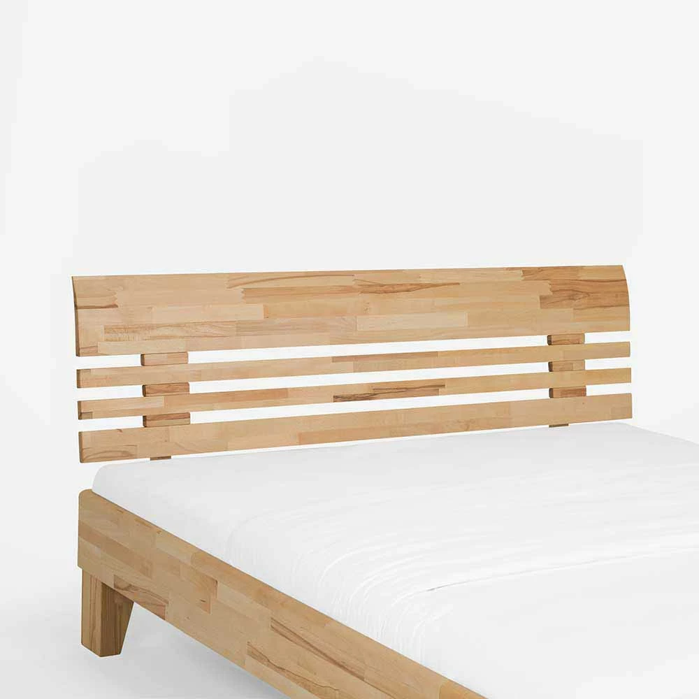 Kernbuchen Bett Same Aus Massivholz Natur Geölt - Image 4
