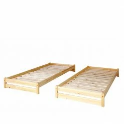 Kiefer Gästebetten Zum Stapeln - Lownda (zweiteilig) 11 Kiefer Gästebetten Zum Stapeln - Lownda (zweiteilig) -Massivholzbetten Shop kiefer gaestebetten zum stapeln in natur lackiert lownda 05