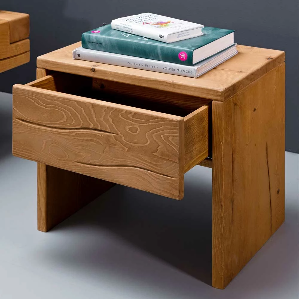 Kiefernholz Bett In 180x200 Cm - Maylon (zweiteilig) - Image 5