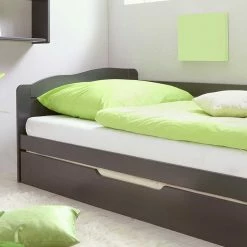 Kiefernholzbett Teakena In Grau -Massivholzbetten Shop kiefernholzbett grau schubkasten teakena 03