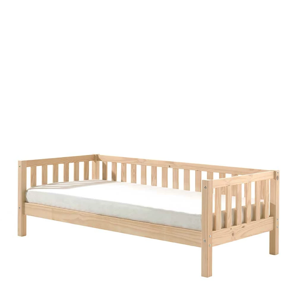 Kojenbett Im Skandi Design Aus Kiefer White Wash - Clarey 6 Kojenbett Im Skandi Design Aus Kiefer White Wash - Clarey - Image 6