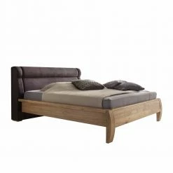 Komfort Doppelbett Duno In Eiche Echtholzfurnier