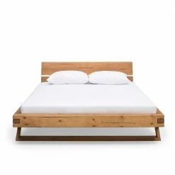 Landhaus Massivholzbett Mit Kufen - Fuertun 2 Landhaus Massivholzbett Mit Kufen - Fuertun -Massivholzbetten Shop landhaus massivholzbett mit kufen aus fichte mit antik finish fuertun 02