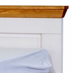 Landhausbett In 90x200 Oder 120x200 - Envicron 5 Landhausbett In 90x200 Oder 120x200 - Envicron -Massivholzbetten Shop landhausbett in 90x200 oder 120x200 weiss eichefarben aus kiefer envicron 05