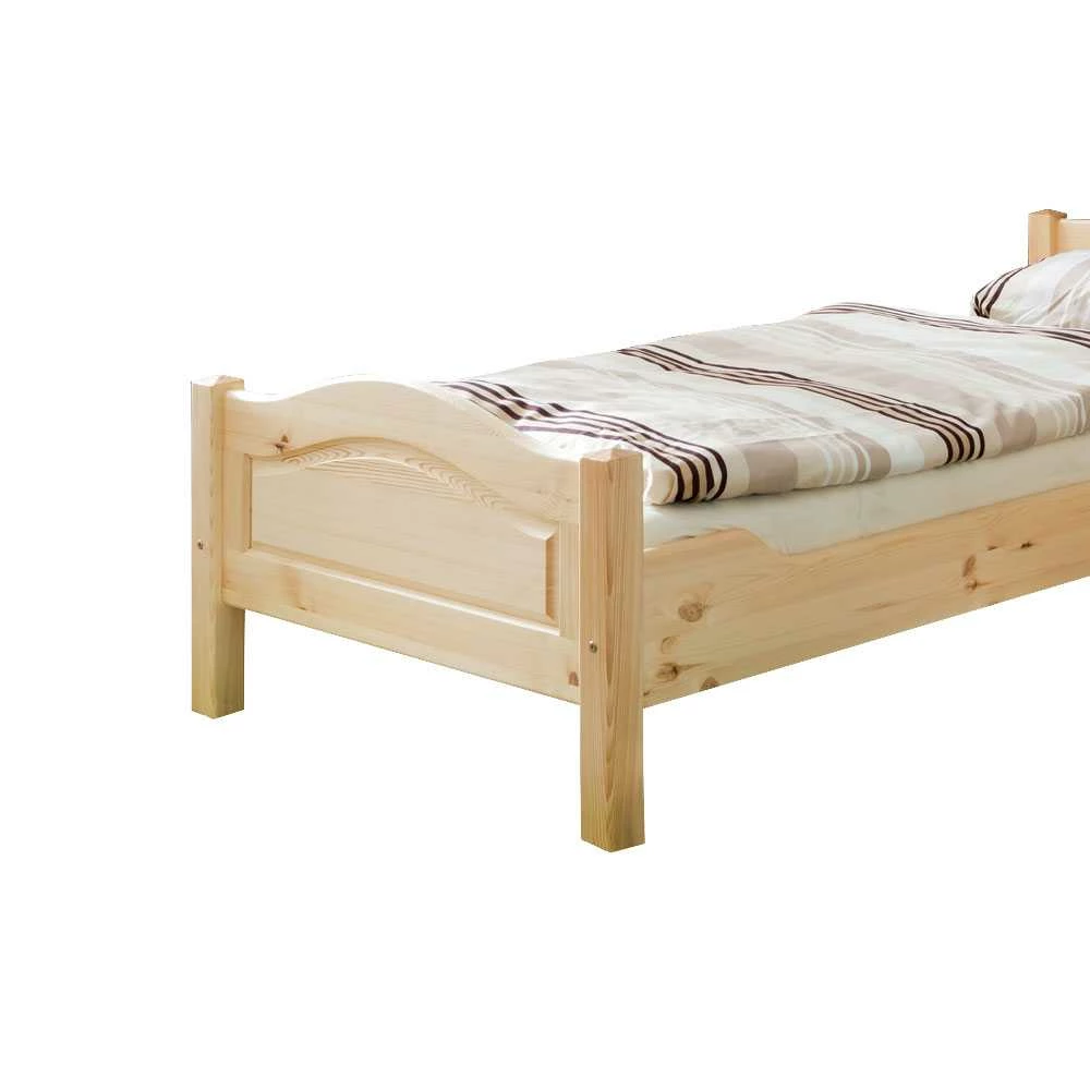 Landhausbett Mango aus Kiefer Massivholz Landhausbett Mango Aus Kiefer Massivholz -Massivholzbetten Shop landhausbett kiefer massivholz 90x200 mango 02