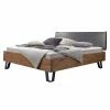 Loft Design Bett Earl Mit Wildeiche Massiv