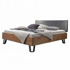 Loft Design Bett Earl Mit Wildeiche Massiv