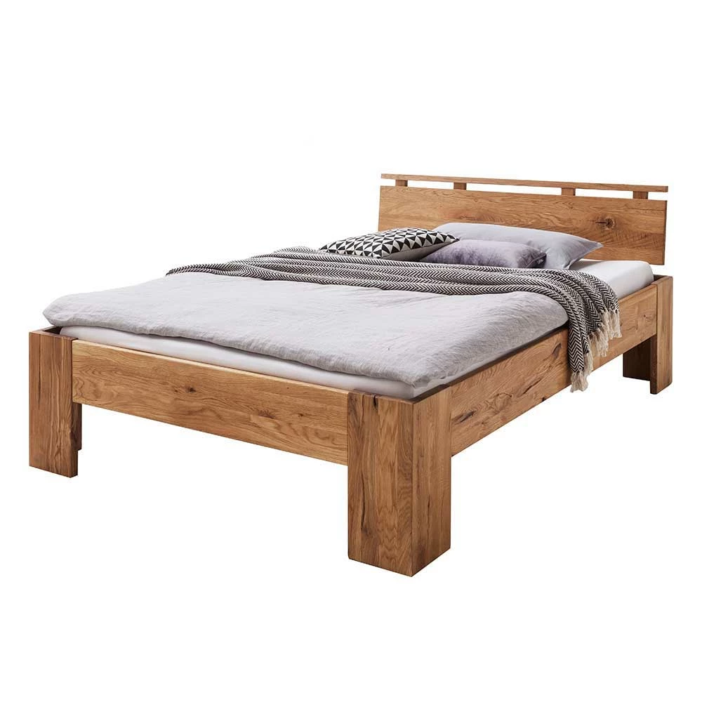 Markantes Wildeichebett Für 2 Personen - Mascadona - Image 2