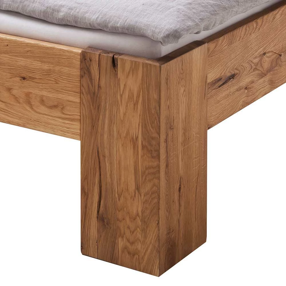 Markantes Wildeichebett Für 2 Personen - Mascadona - Image 3