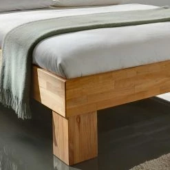 Massives Echtholz Bett Aus Kernbuche - Rudacia -Massivholzbetten Shop massives echtholz bett aus kernbuche geoelt fuer 2 personen rudacia 03