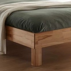 Massives Kernbuche Bett Mit Kopfteil - Sotrigo 2 Massives Kernbuche Bett Mit Kopfteil - Sotrigo -Massivholzbetten Shop massives kernbuche bett mit kopfteil von 90x200 bis 180x200 sotrigo 02